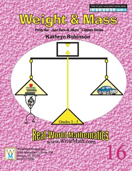 Preview of Teaching Weight and Mass - Daily Math Practice Worksheets {30 Weeks}