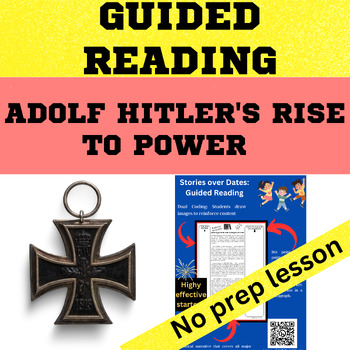 Preview of Weimar Republic Nazi Germany - Adolf Hitler's Rise to Power Guided Reading