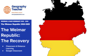 Preview of Weimar Republic: The Recovery (New Currency, Dawes Plan, Young Plan)