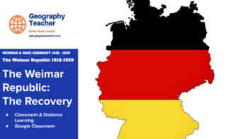 Weimar Republic The Recovery New Currency Dawes Plan Young Plan