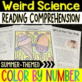 Weird Science Reading Comprehension Gross Things End of th