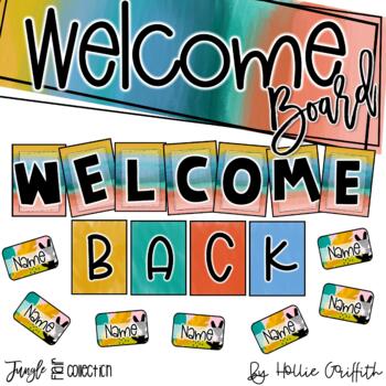 Welcome Back Bulletin Board Set | Jungle Flair Classroom Decor | TPT