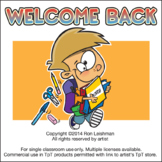 Welcome Back Clipart Teaching Resources | TPT