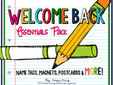 Back to School Essentials Pack: Resources to Survive the F