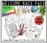 Welcome Back Pack for Second Grade