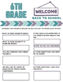 Welcome Back Student Survey 6th - 12th Grade | PDF | Digit