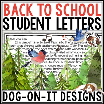 Welcome Back To School Letters Editable | Print | Digital