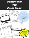 Welcome Back: Winter Break Edition Activities!