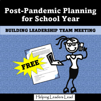Preview of FREE Welcome Back to School Activities for Principals and Administrators Planner