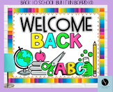 Welcome Back to School Bulletin Board and Door Kit- School