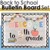 Welcome Back to School Bulletin Board for Kindergarten thr