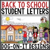 Welcome Back to School Letters Editable Melonheadz
