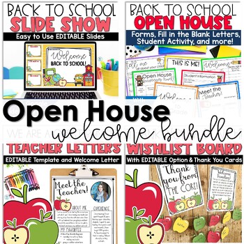 Welcome Back to School Letters Meet the Teacher Templates Editable ...