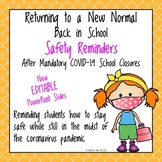 Returning to a New Normal: Back to School Safety Reminders