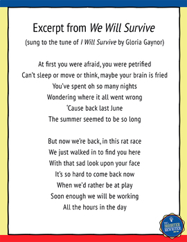 FREE Back To School Song, Back to school, Pinterest
