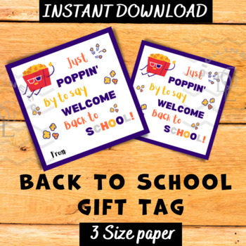 Preview of Welcome Back to school pencil Gift Tag craft activities bookworm primary middle