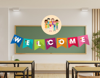 Preview of Welcome Banner I back to school poster