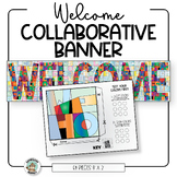 Welcome Banner • Collaborative Poster for Back to School