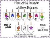 Welcome Banner Mermaid & Friends Freebie