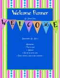 Welcome Banner Printable