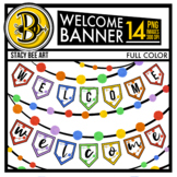 Welcome Banner: Set #2 Printable