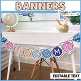 Welcome Banner | Space Classroom Theme