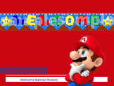 Welcome Banner - Super Mario Bros