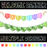 Welcome Banner and Customize Your Own Bulletin or Door Banner
