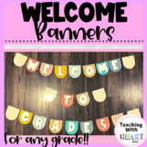 Welcome Banner for ANY Grade | Boho Neutral Back to School