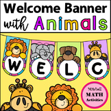 Welcome Banner with Animals