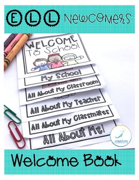 Preview of Welcome Book for ELL Newcomers {FREEBIE}