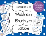 Welcome Brochure - Editable