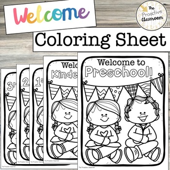 preschool back to school coloring page