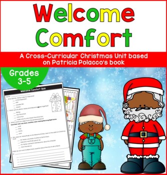 Preview of Welcome Comfort Christmas Literature Unit