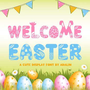 Preview of Welcome Easter - Display Font