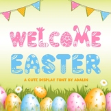 Welcome Easter - Display Font