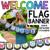 Welcome Flag Banner | Back to School Classroom Decor