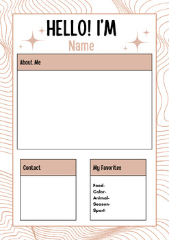 Preview of Welcome Letter, Meet the Teacher, Editable, Canva