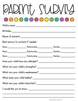 daycare social questions