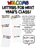 Welcome Letters: From OLD students to NEW students (Meet t
