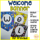 Welcome Science Banner science tools back to school