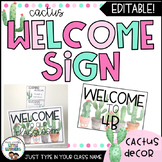 Welcome Sign | Classroom Decor