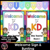 Welcome Sign EDITABLE