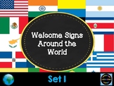Welcome Signs - In Different Languages Set 1