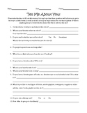 Welcome Survey