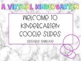 Welcome To Kindergarten Google Slides-Editable Template