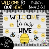 Welcome To Our Hive Bulletin Board Set-Printable & SVG
