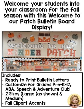 Patch Display - Welcome!