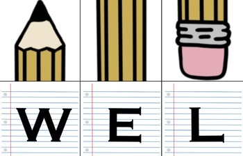 Preview of Welcome To Pre-K Sign + Clip Art (Bulletin Board Decor)