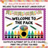Welcome To The Pack Bulletin Board Kit, Back To School Dis